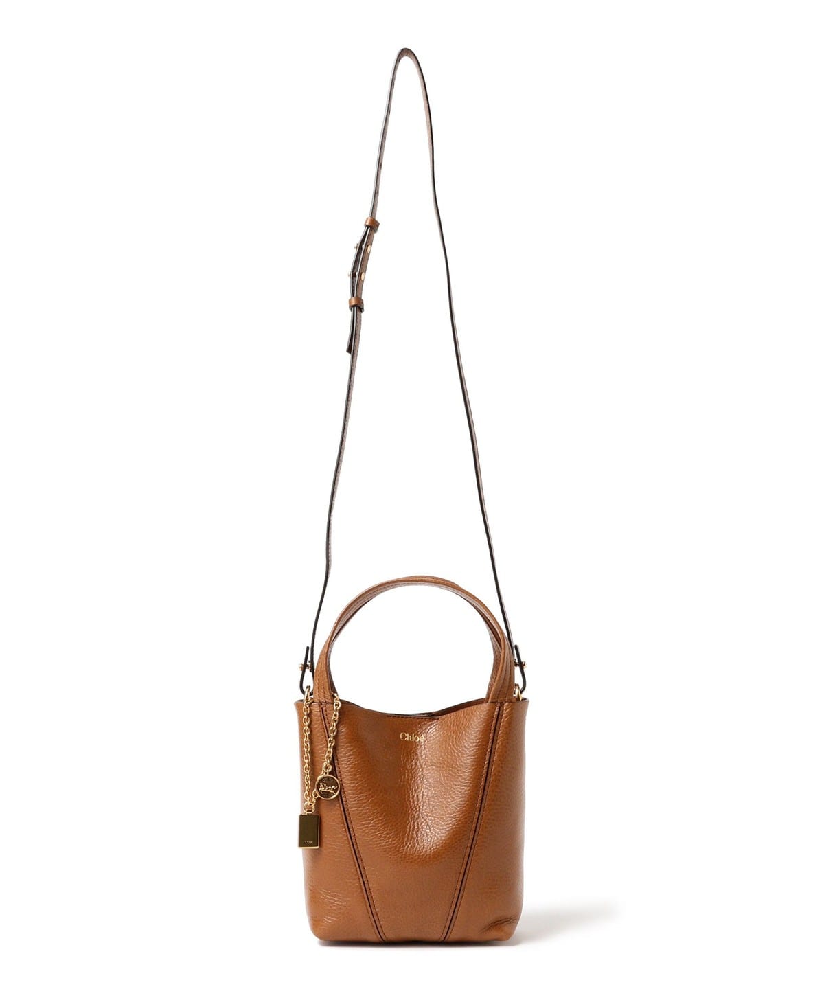 Chloe / SPIN スモール トートバッグ バッグ WOMEN CLAY BROWN ONE SIZE Chloe / SPIN スモール トートバッグ バッグ WOMEN CLAY BROWN ONE SIZE