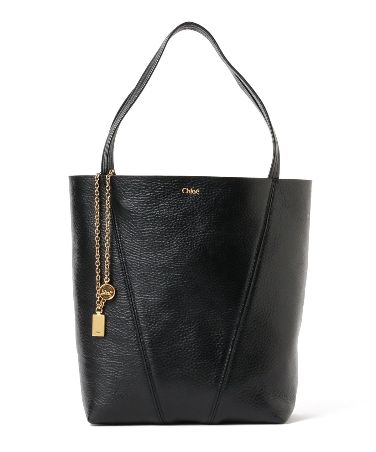 Chloe / SPIN ミディアム トートバッグ バッグ WOMEN BLACK ONE SIZE Chloe / SPIN ミディアム トートバッグ バッグ WOMEN BLACK ONE SIZE