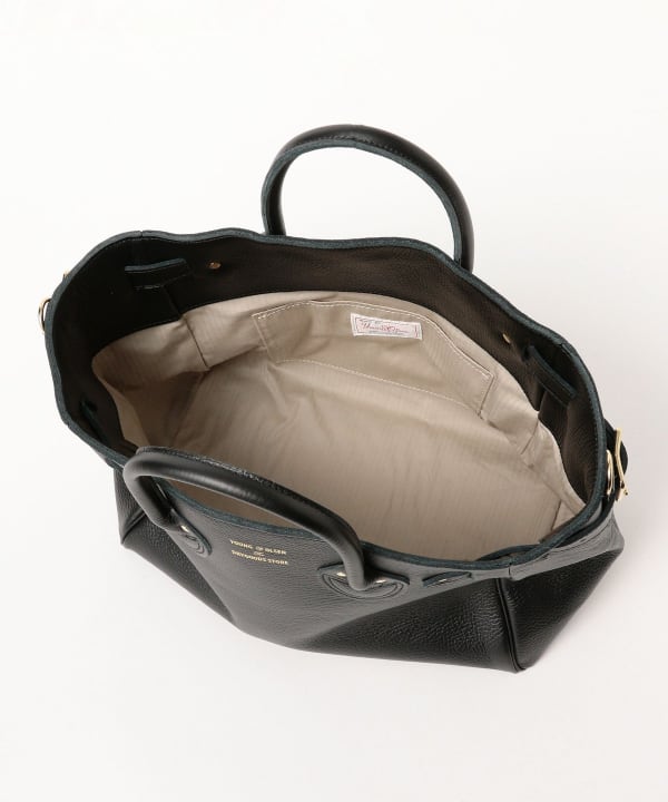 【未使用品級】YOUNG & OLSEN ベルテッド　ベルトバッグ　キャメル FRAMeWORK｜≪WEB限定追加≫YOUNG&OLSEN 別注ストラップ付き