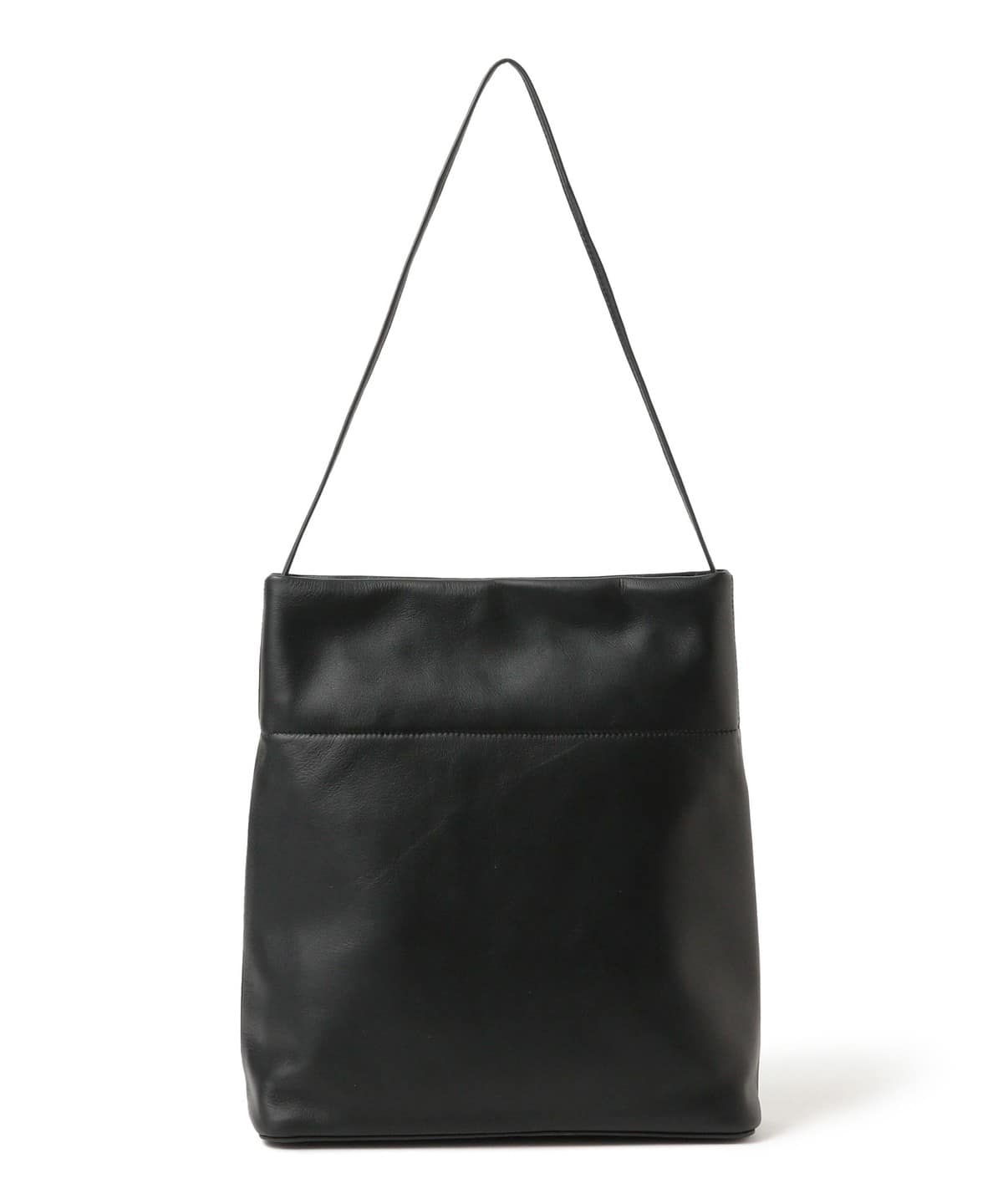 ソフトレザー モダン トートバッグ バッグ WOMEN BLACK ONE SIZE