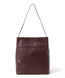 ソフトレザー モダン トートバッグ