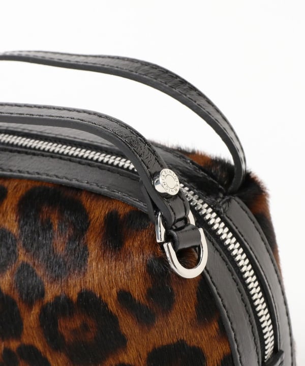 GIANNI CHIARINI / レオパード ALIFA ヘアカーフ ショルダーバッグS