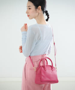 CHRISTIAN VILLA × Demi-Luxe BEAMS / 別注 ミニ レザーボストンバッグ
