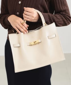 VIOLAd’ORO / TRERO シュリンク クロア トートバッグ M