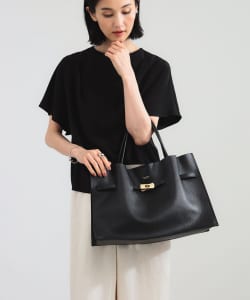 VIOLAd’ORO / TRERO シュリンク クロア トートバッグ L