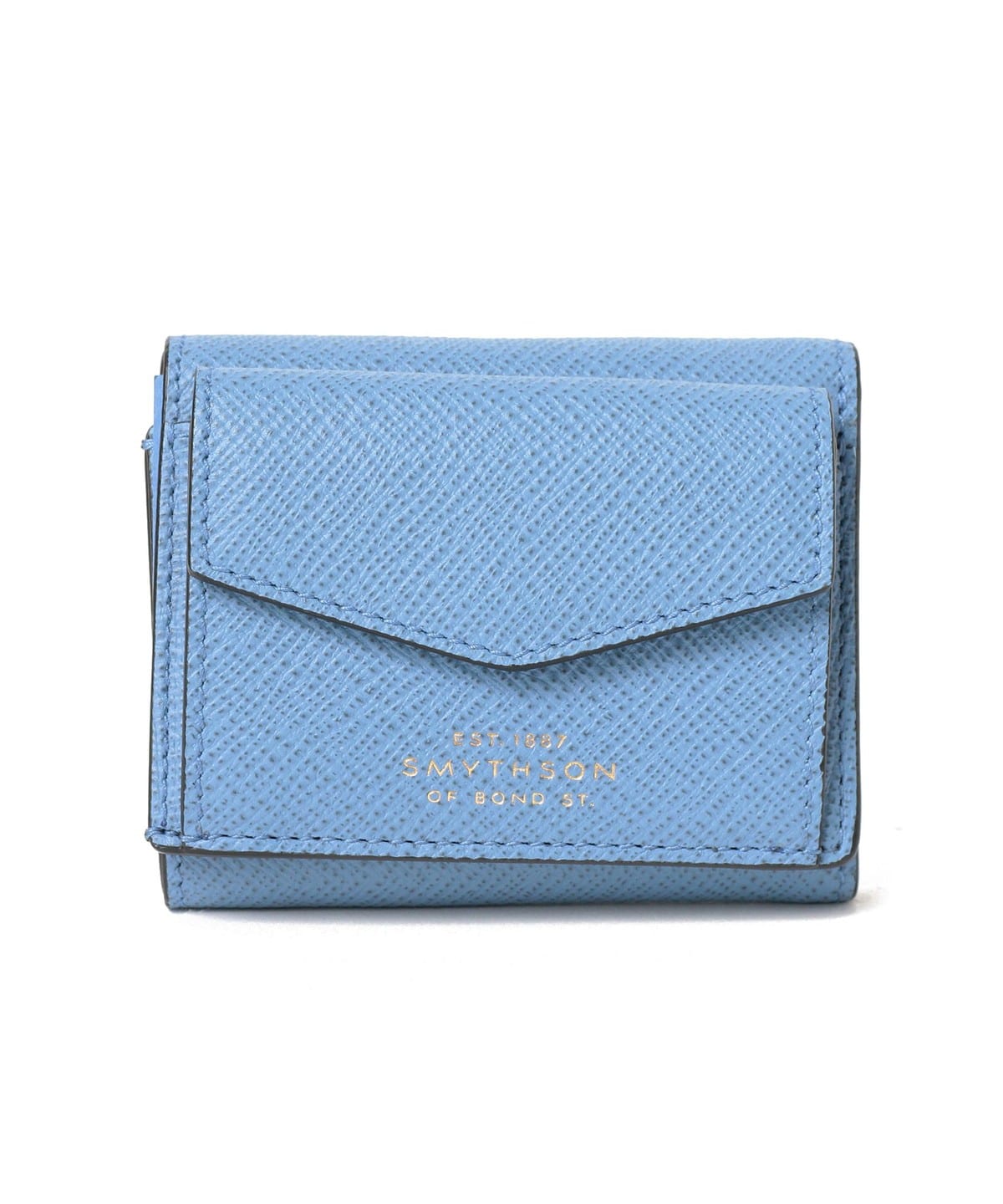 SMYTHSON / パナマレザー 3つ折り コインウォレット 財布・小物 WOMEN NILE BLUE ONE SIZE SMYTHSON / パナマレザー 3つ折り コインウォレット 財布・小物 WOMEN NILE BLUE ONE SIZE