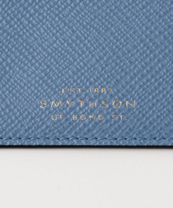 SMYTHSON / パナマレザー フラット カードホルダー