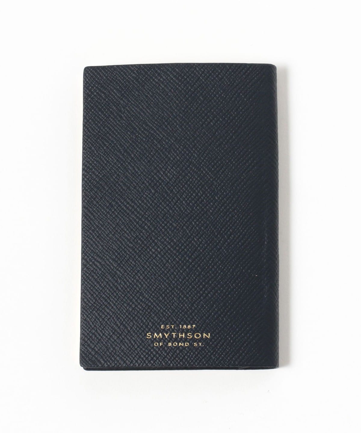 【新品・未使用】SMYTHSON パナマノート 黒レザー金縁 BEAMS SELECTION for WOMEN（ビームス セレクション for ウィメン