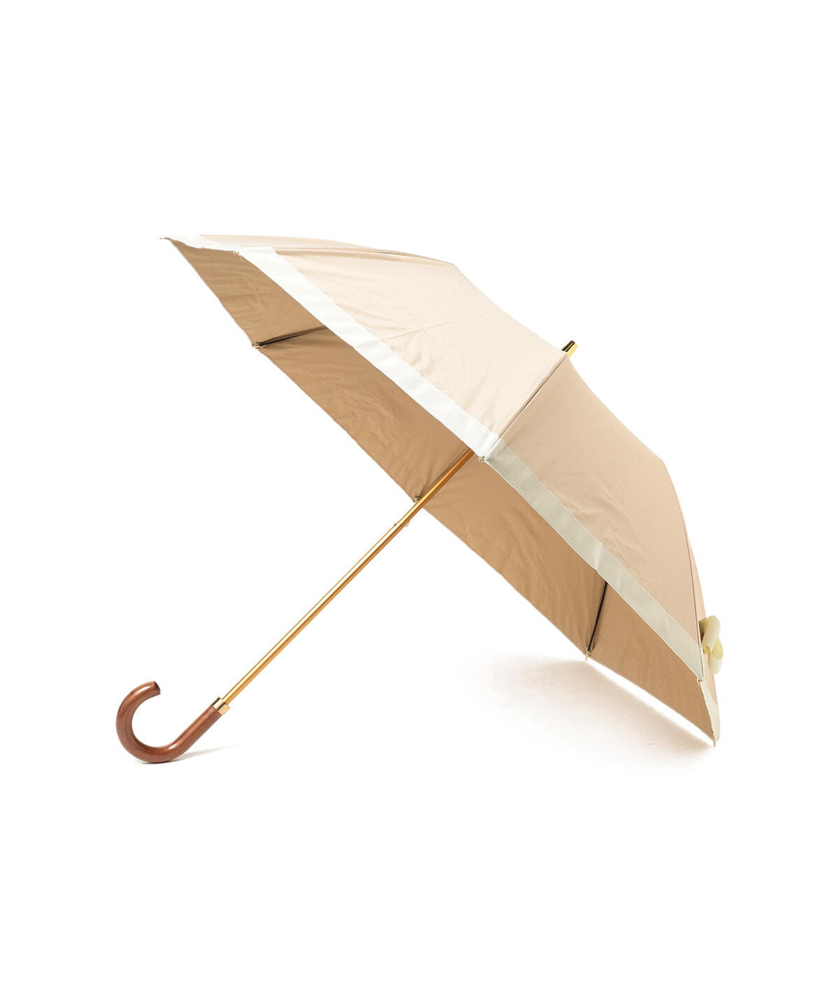 Athena New York HUDSON ストライプ 折りたたみ 晴雨兼用傘 - 傘