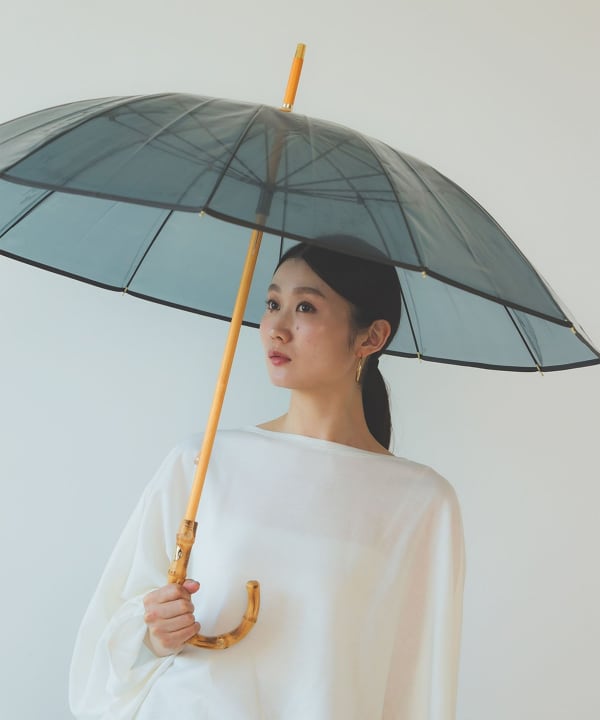 Traditional Weatherwear / クリア バンブー 傘