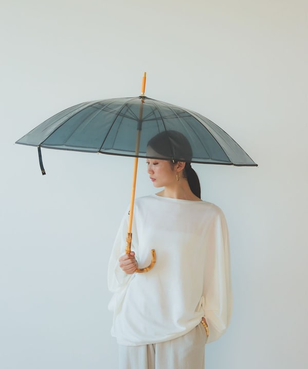 Traditional Weatherwear / クリア バンブー 傘