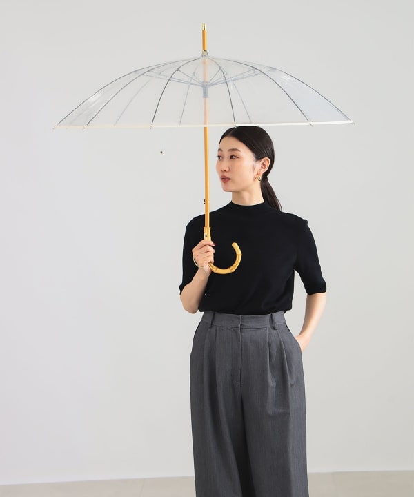 Traditional Weatherwear / クリア バンブー 傘