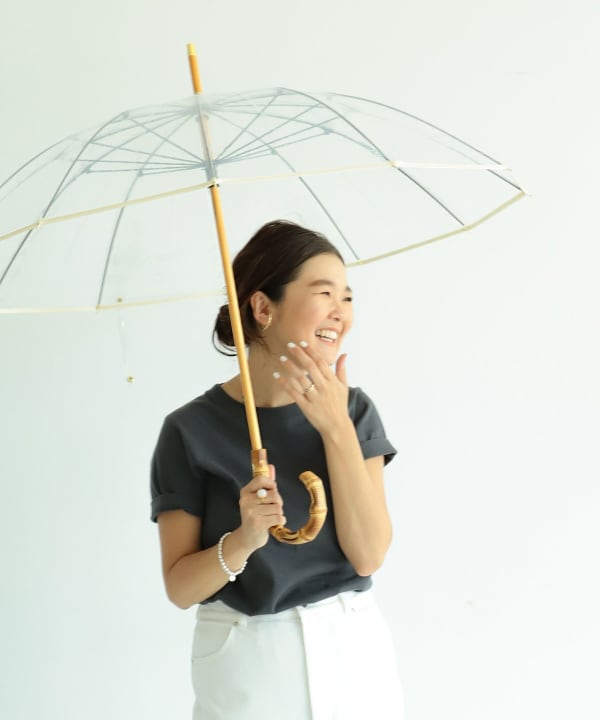 Traditional Weatherwear / クリア バンブー 傘