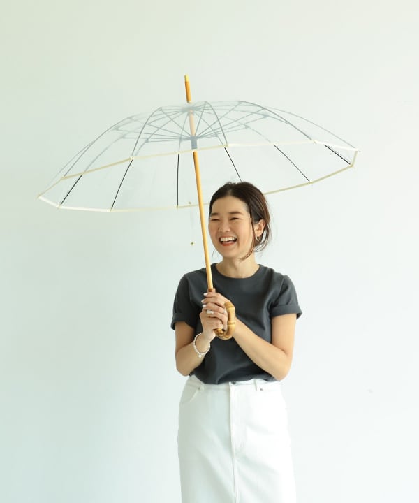 Traditional Weatherwear / クリア バンブー 傘
