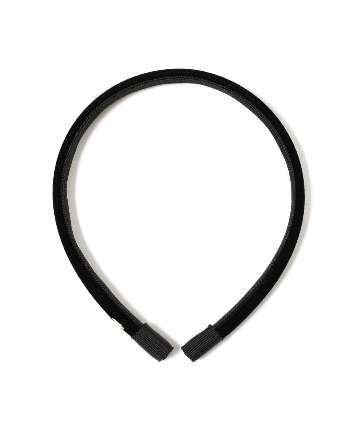 IRIS 47 headband ベルベット ブラック カチューシャ ベロア