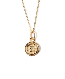 MARIA BLACK / Tyra イニシャルコイン ネックレス E