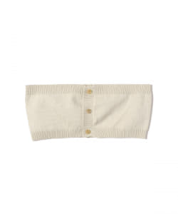 AURALEE / DRY COTTON KNIT BANDEAU