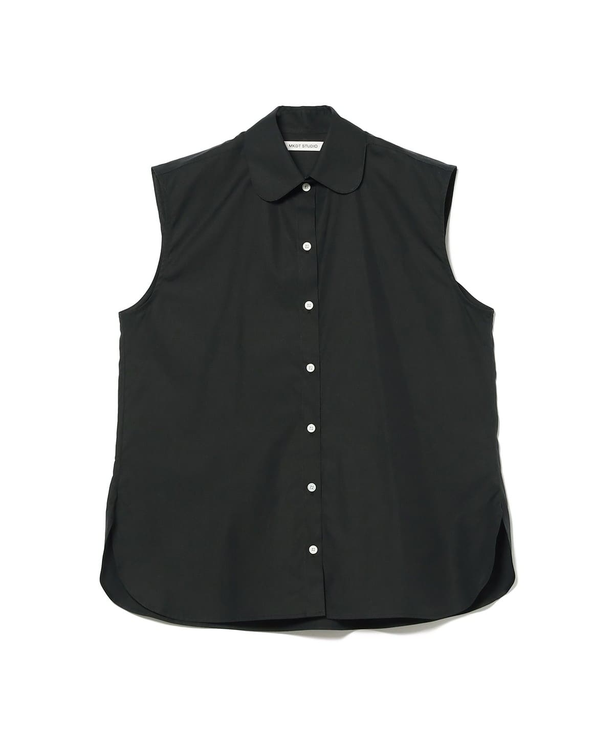 Mark Kenly Domino Tan / ラウンドカラー ノースリーブ シャツ シャツ・ブラウス WOMEN BLACK 32 Mark Kenly Domino Tan / ラウンドカラー ノースリーブ シャツ シャツ・ブラウス WOMEN BLACK 32