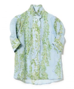 THIERRY COLSON / Voile スタンドカラー シャツ