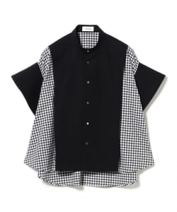 THE RERACS / チェック ワイド カフス シャツ