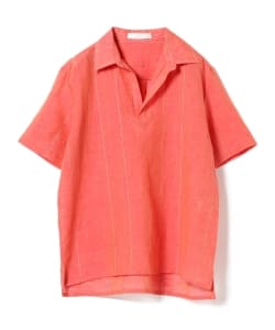 seya. / ストライプ スキッパーシャツ