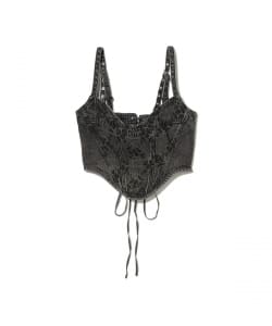 FETICO / エンブロイダリ― デニムビスチェ