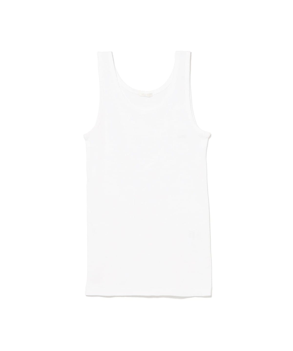 COMOLI コモリ / ベーシック リブ タンクトップ Tシャツ・カットソー WOMEN WHITE ONE SIZE COMOLI コモリ / ベーシック リブ タンクトップ Tシャツ・カットソー WOMEN WHITE ONE SIZE