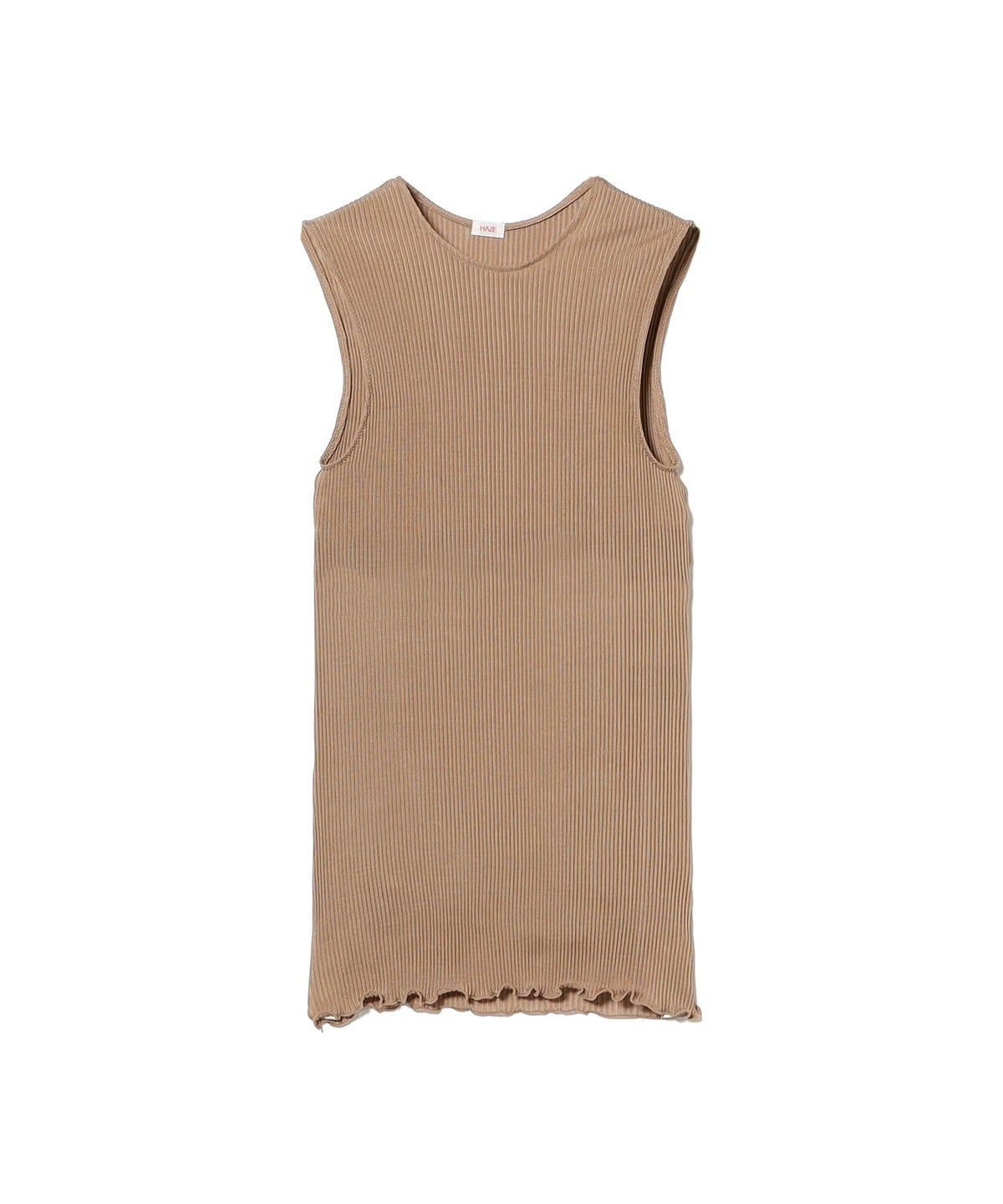 HAZE / シルク リブタンクトップ Tシャツ・カットソー WOMEN GOLD S/M HAZE / シルク リブタンクトップ Tシャツ・カットソー WOMEN GOLD S/M