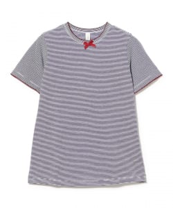 CARO EDITIONS / ボーダー リボン Tシャツ