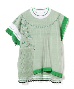 Mame Kurogouchi / ミックス テクスチャー プルオーバー