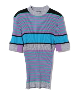 AKANE UTSUNOMIYA / マルチボーダーリブニット