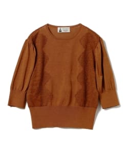 leur logette / レース コットンシルクニット