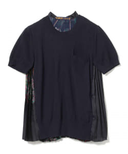 ▲＜WOMEN＞sacai / SUN SURF バックプリーツ ニット