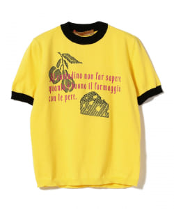 CORMIO / ペア リンガー ニット Tシャツ