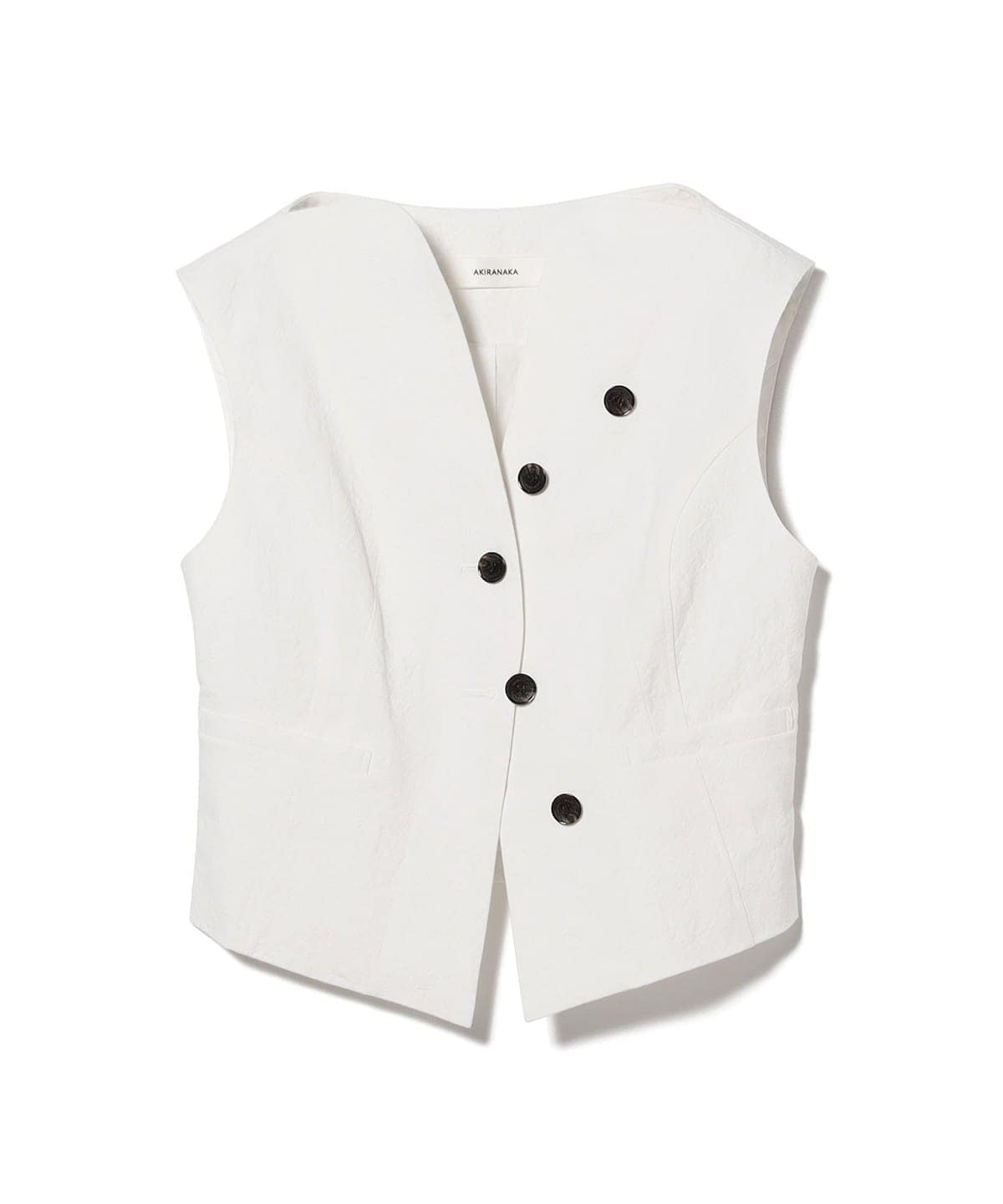 ホワイト　ペイント　 ベスト beams ジレ　フェス BEAMS SELECTION for WOMEN（ビームス セレクション for ウィメン
