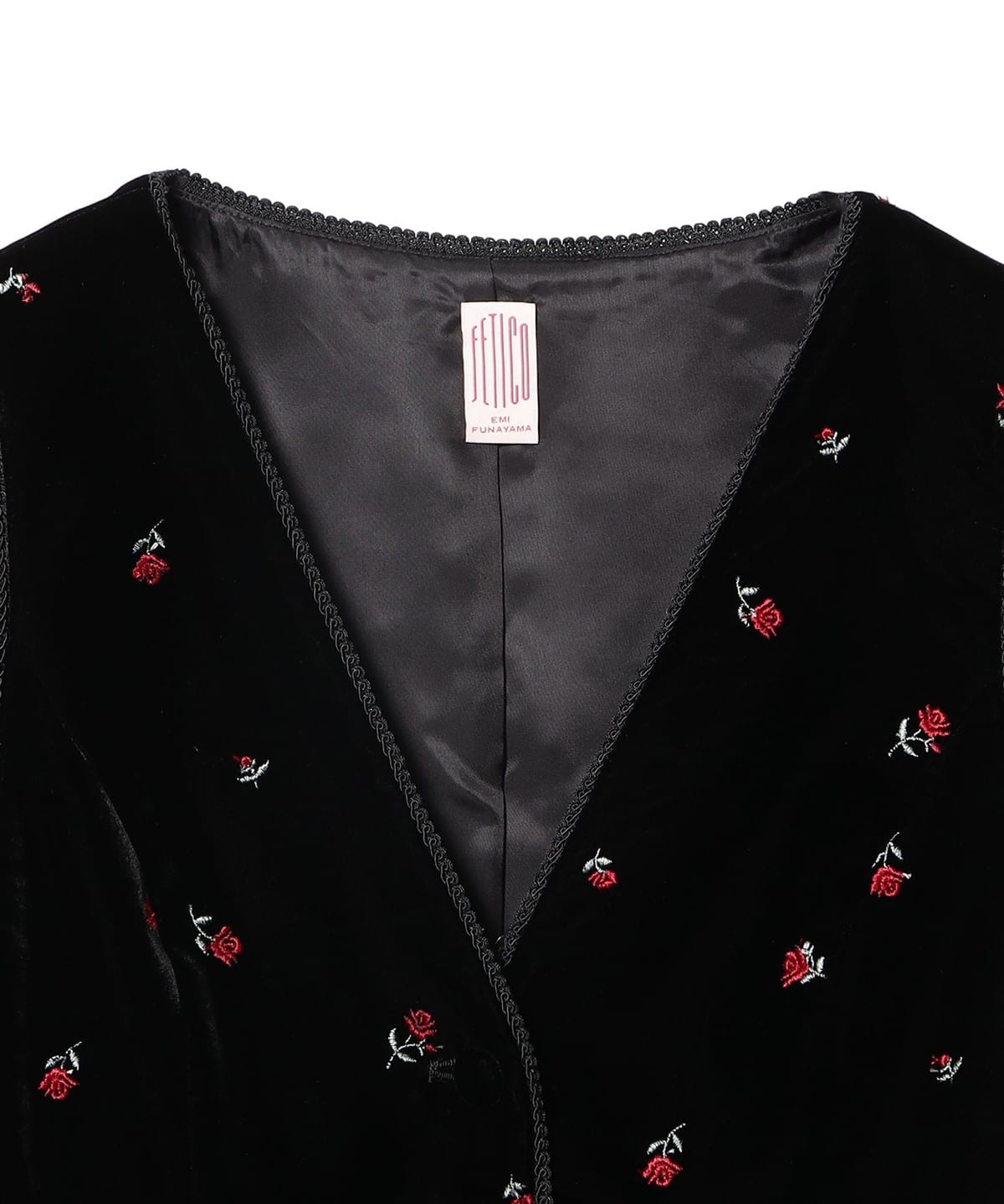 BEAMS ビームス　花柄刺繍　RMベスト　サイズF 新品　定価29700円 BEAMS SELECTION for WOMEN（ビームス セレクション for ウィメン