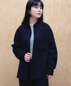 seya. / ダブル フェイス シャツ