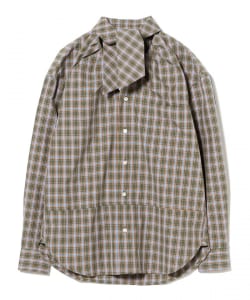 Meryll Rogge / bawl チェック ボウタイ シャツ