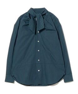 Meryll Rogge / bawl Check Bowtie Shirt