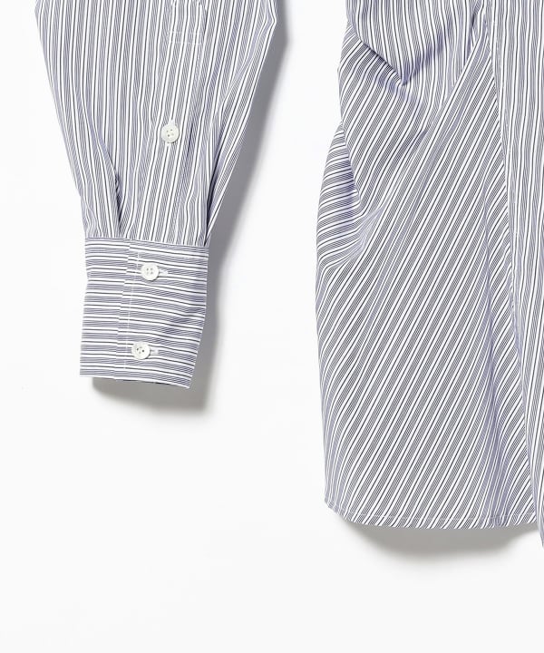 FETICO / Striped Scarf Shirt