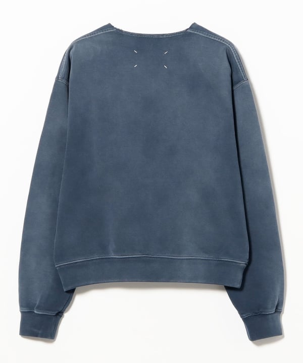Maison Margiela / washed Vネック スウェット