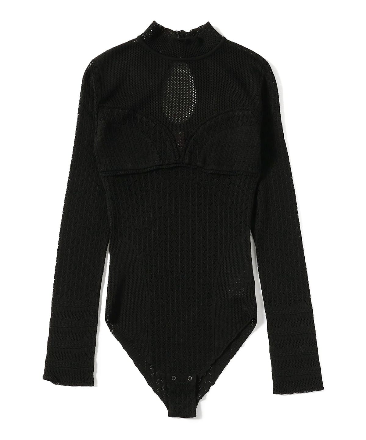 FETICO / レース ボディスーツ Tシャツ・カットソー WOMEN BLACK 36 FETICO / レース ボディスーツ Tシャツ・カットソー WOMEN BLACK 36