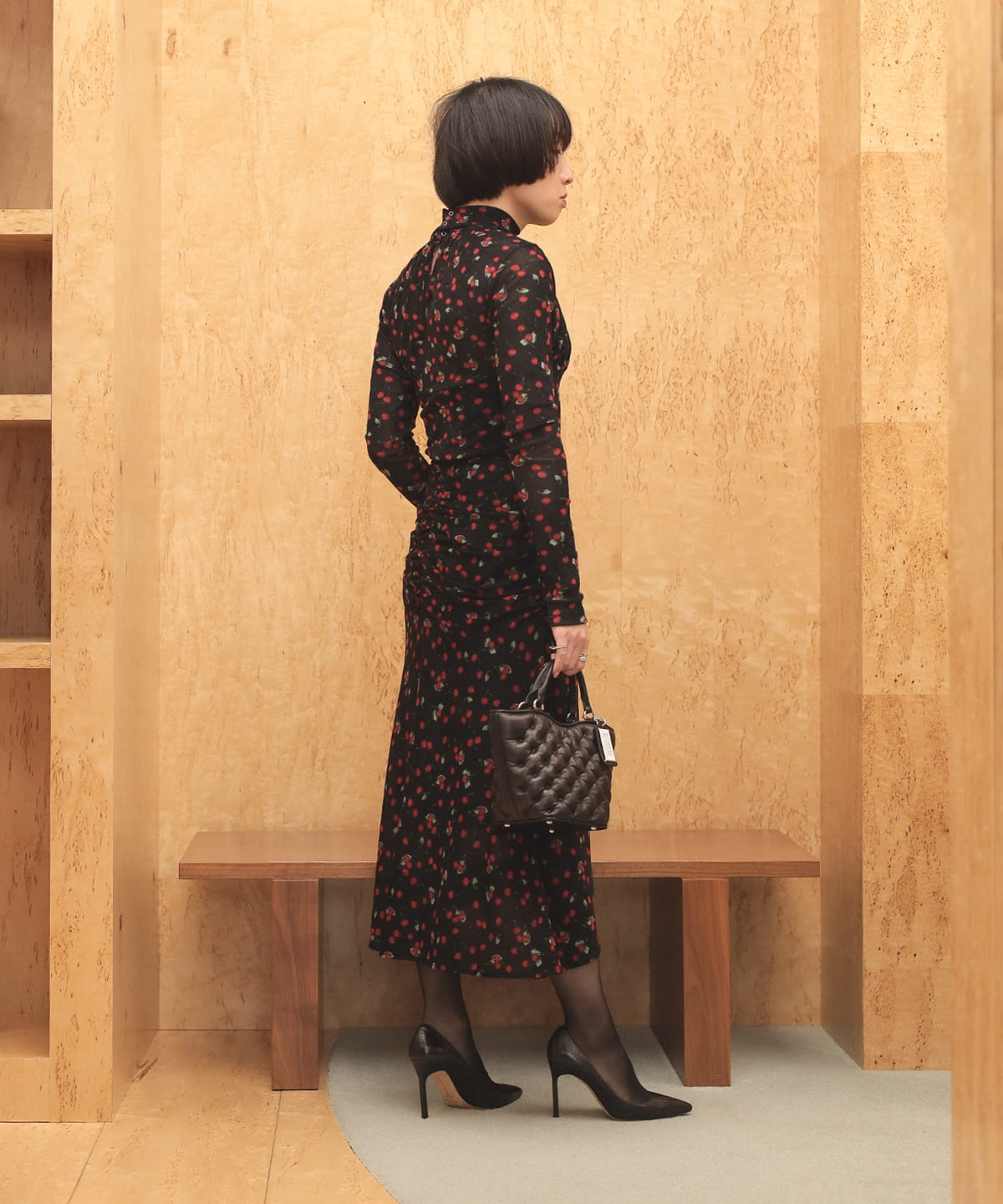 fetico the tokyo チュールボディースーツ TURTLE VELOUR BODYSUIT｜FETICO