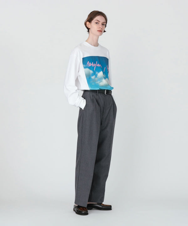 【別注】0fr. Paris × International Gallery BEAMS / グラフィック プリント Tシャツ Model：H175 B79 W60 H88 SIZE：S