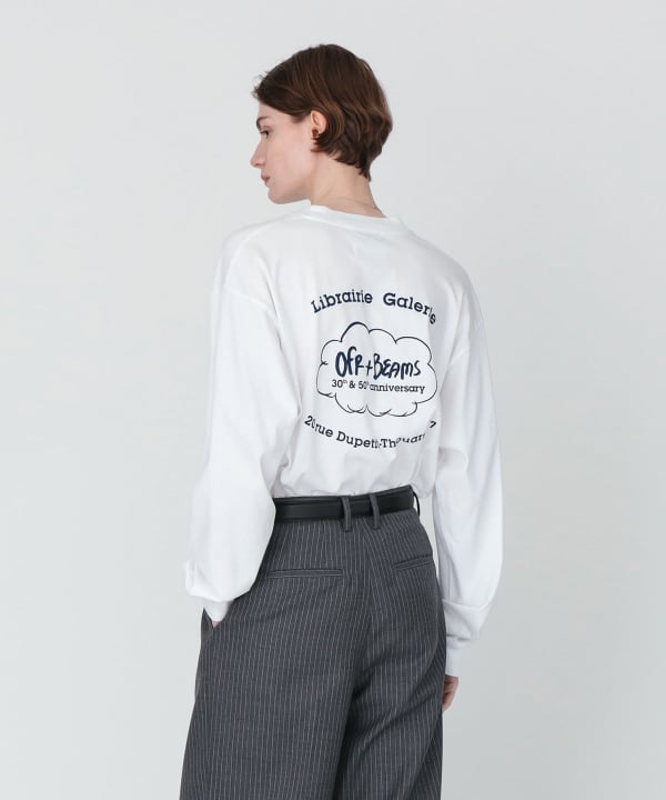 【別注】0fr. Paris × International Gallery BEAMS / グラフィック プリント Tシャツ Model：H175 B79 W60 H88 SIZE：S