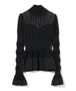 FETICO / ペプラム ニットトップス