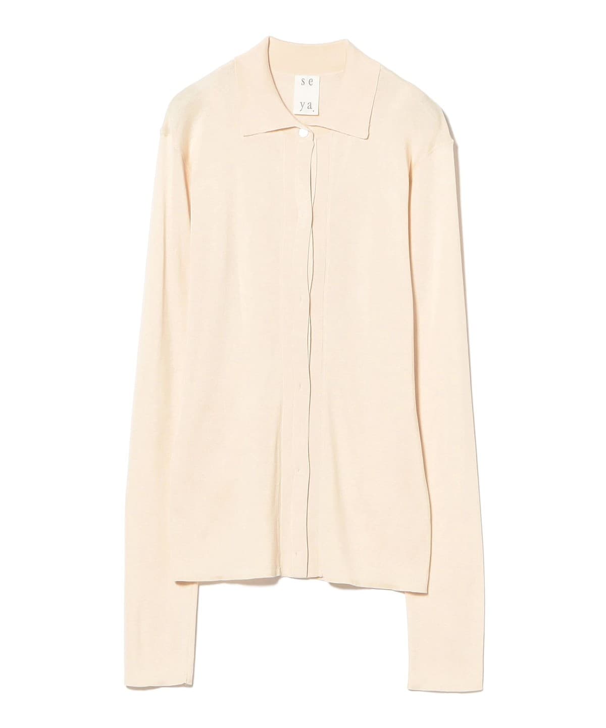 seya. セヤ / ガーゼ シャツ トップス WOMEN CREAM ONE SIZE
