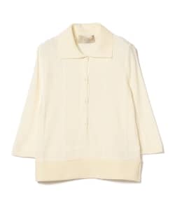 ＜WOMEN＞MAISON FLANEUR / ニットポロ◎