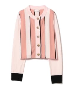 AKANE UTSUNOMIYA / マルチストライプ カーディガン