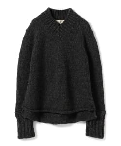 ＜WOMEN＞ MAISON FLANEUR / アルパカ Vネックニット